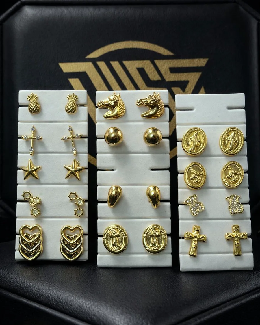 Topos en oro de 18 kilates