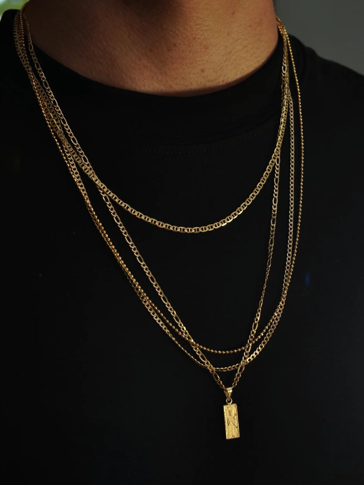 Cadenas finas en oro italiano de 18 kilates